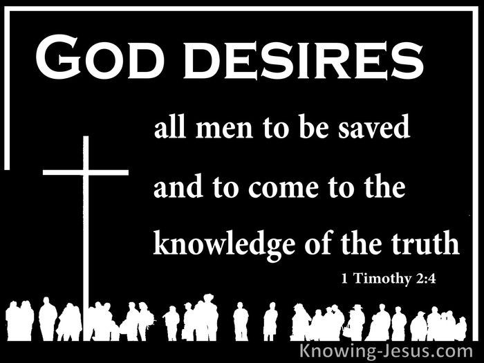 What Does 1 Timothy 24 Mean?